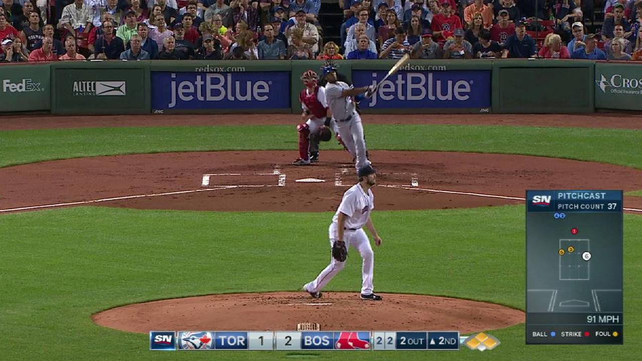 Hernandez doubles in two runs