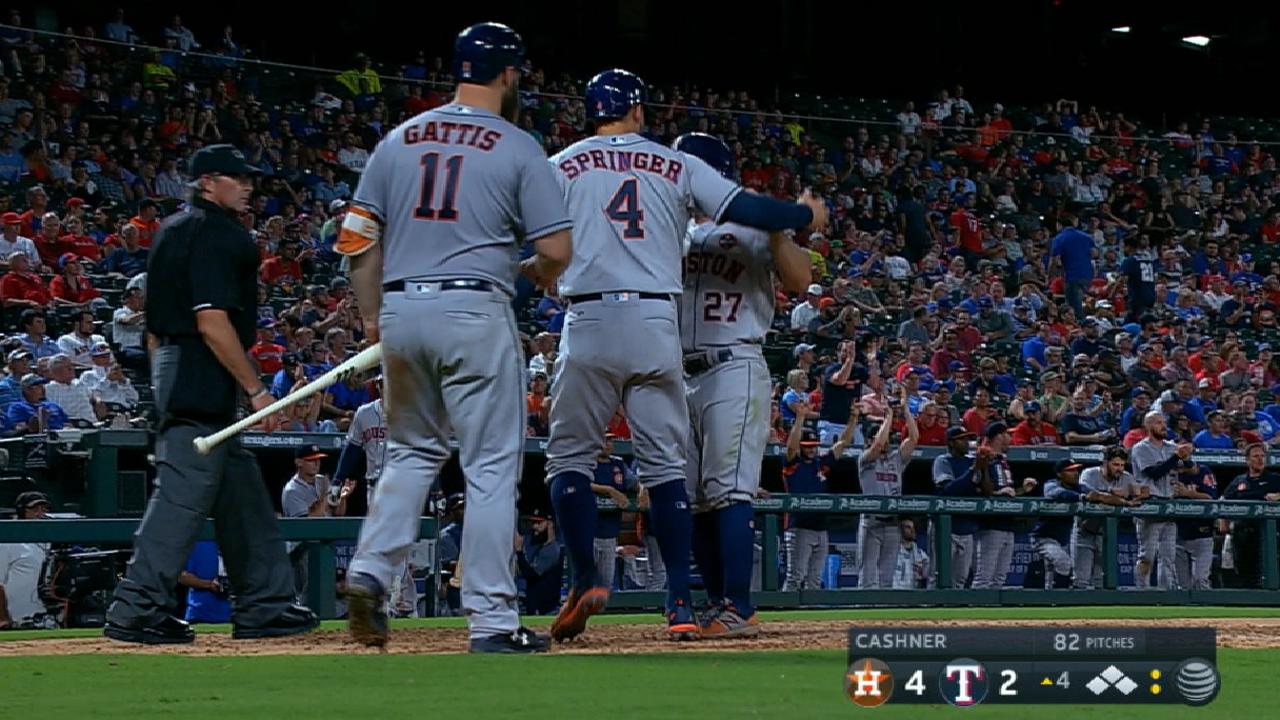 Astros' big 4th inning