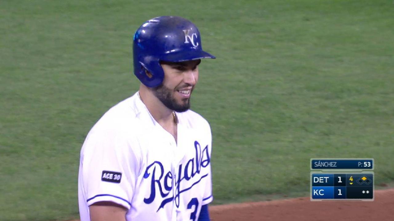 Hosmer's RBI double
