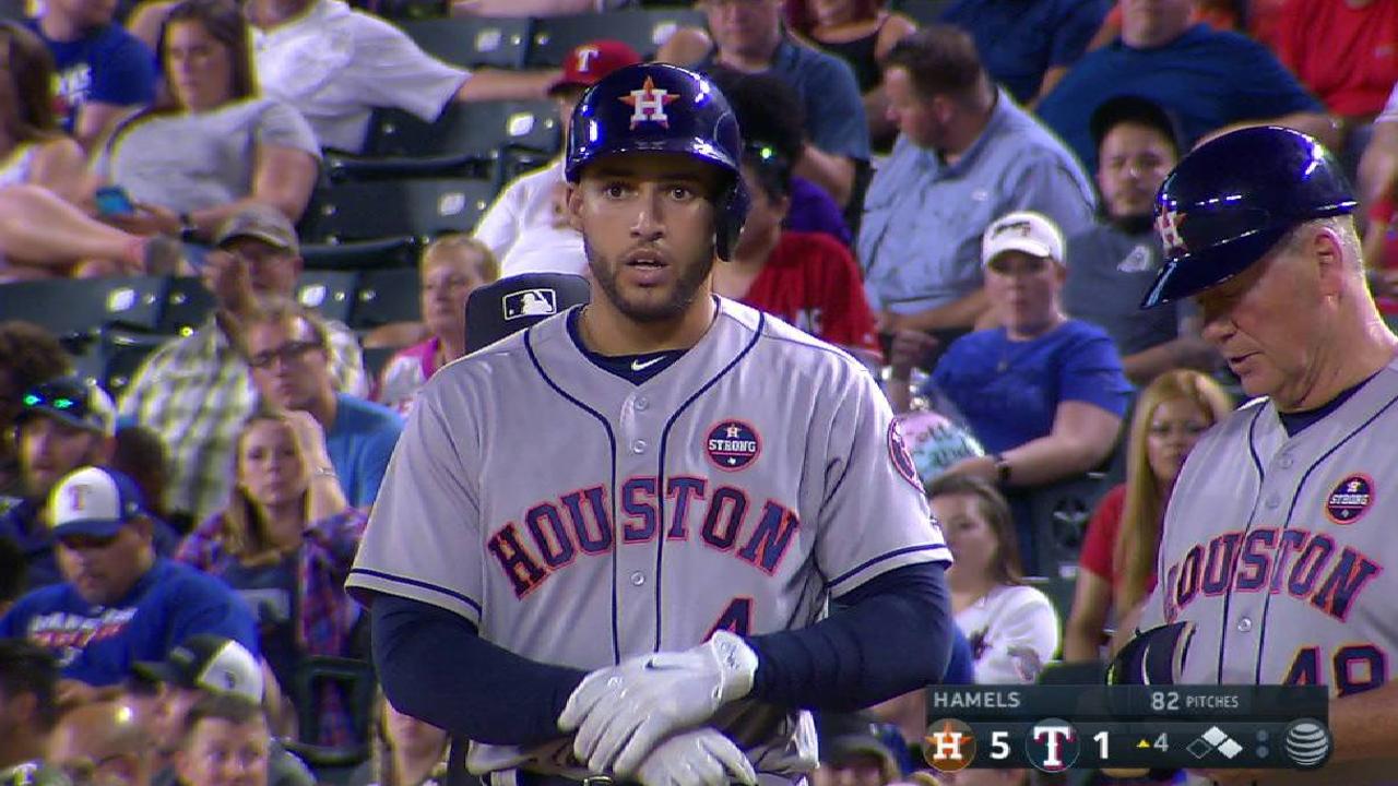 Springer's RBI single