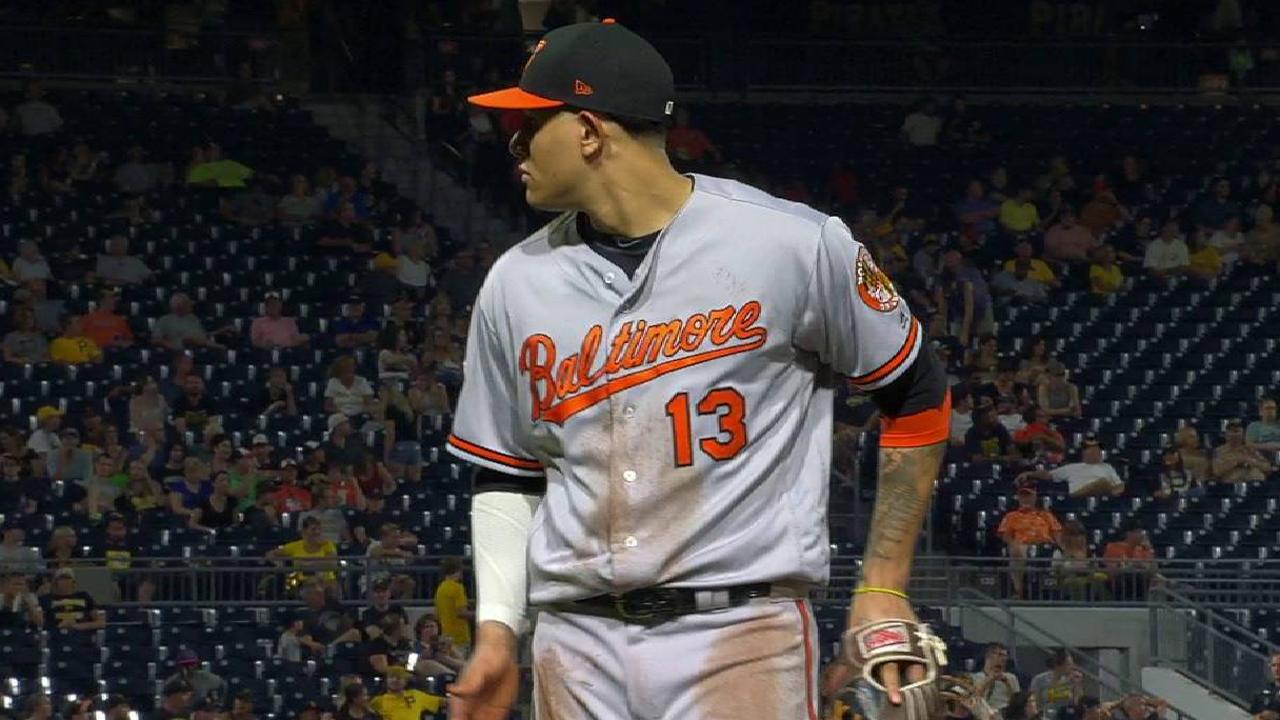 Machado's slick stop robs Diaz