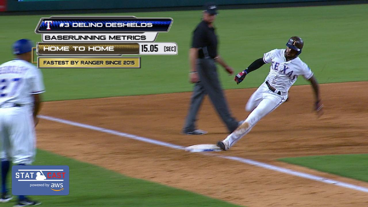 Statcast: DeShields blazes bases