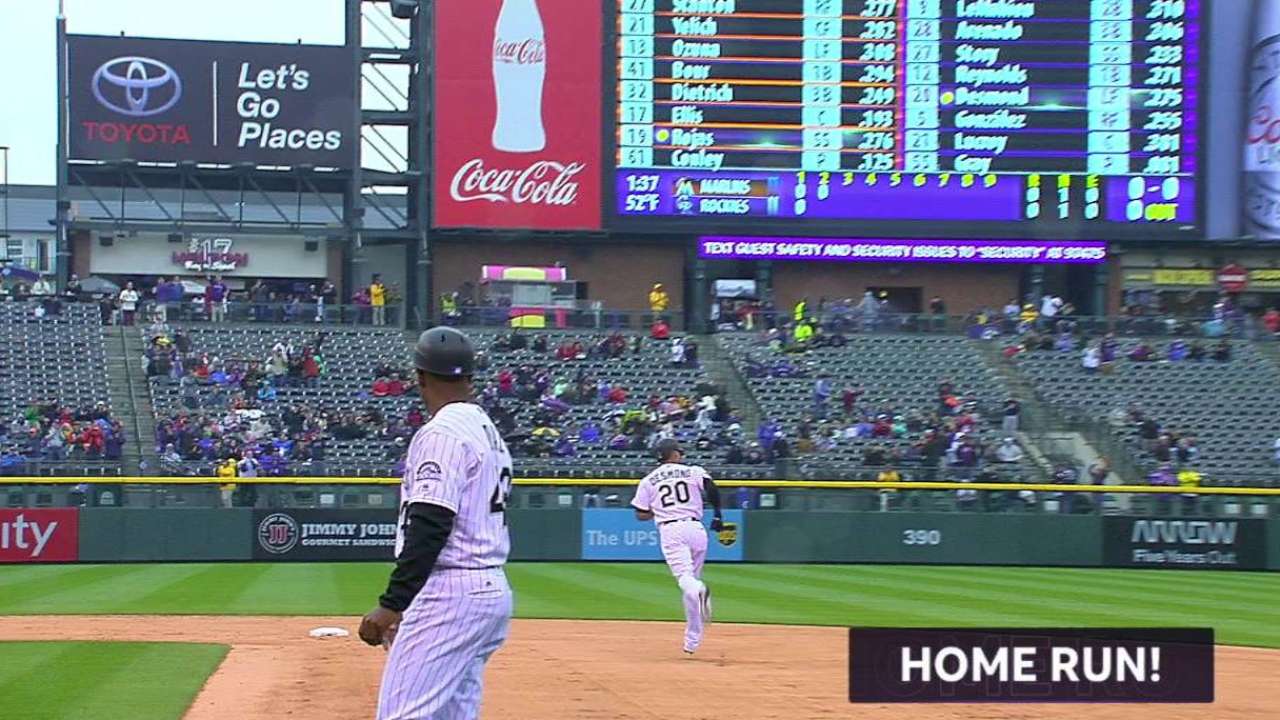 Desmond's three-run jack