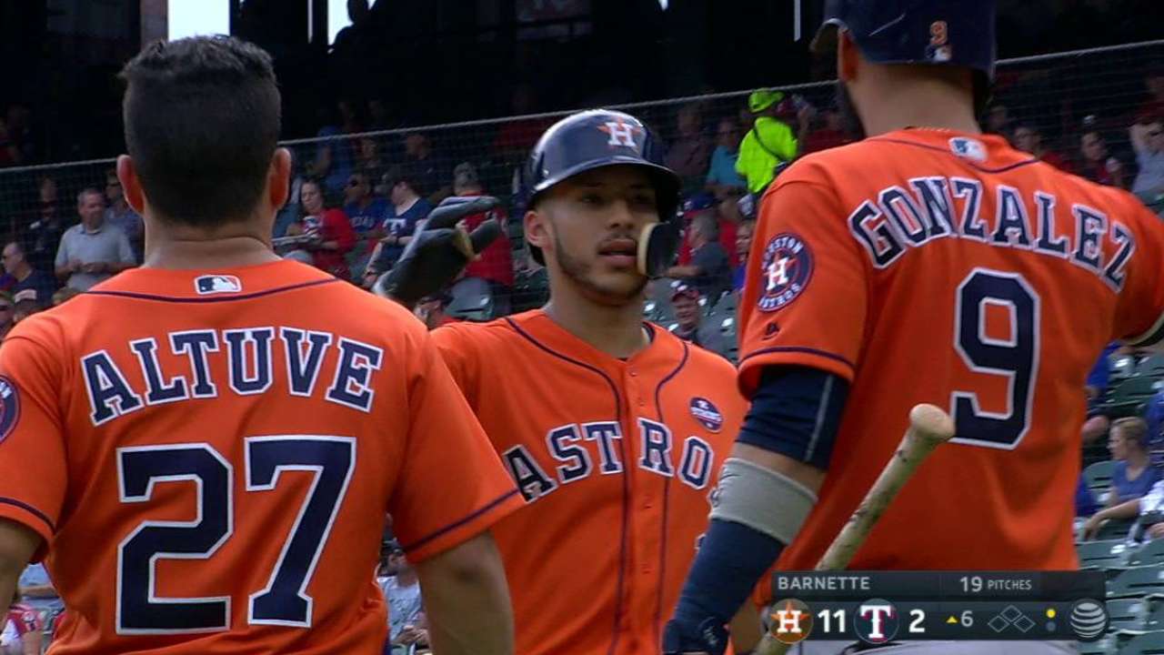 Correa's second home run