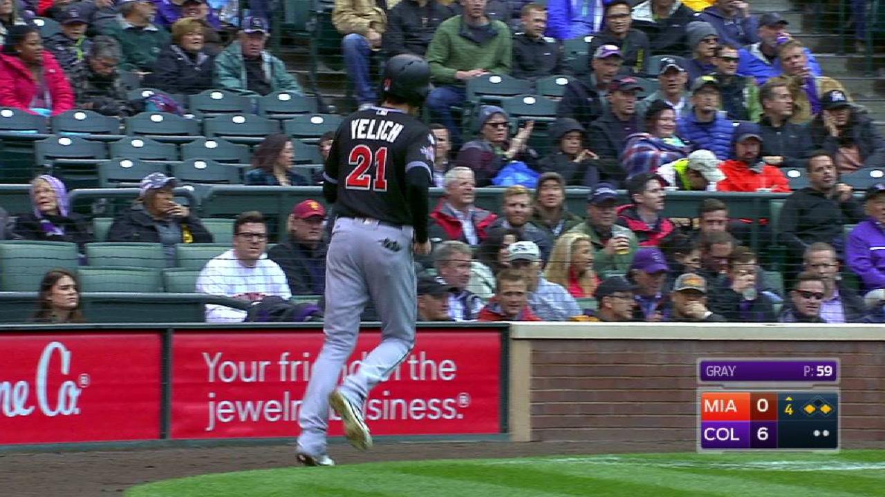 Dietrich's RBI fielder's choice