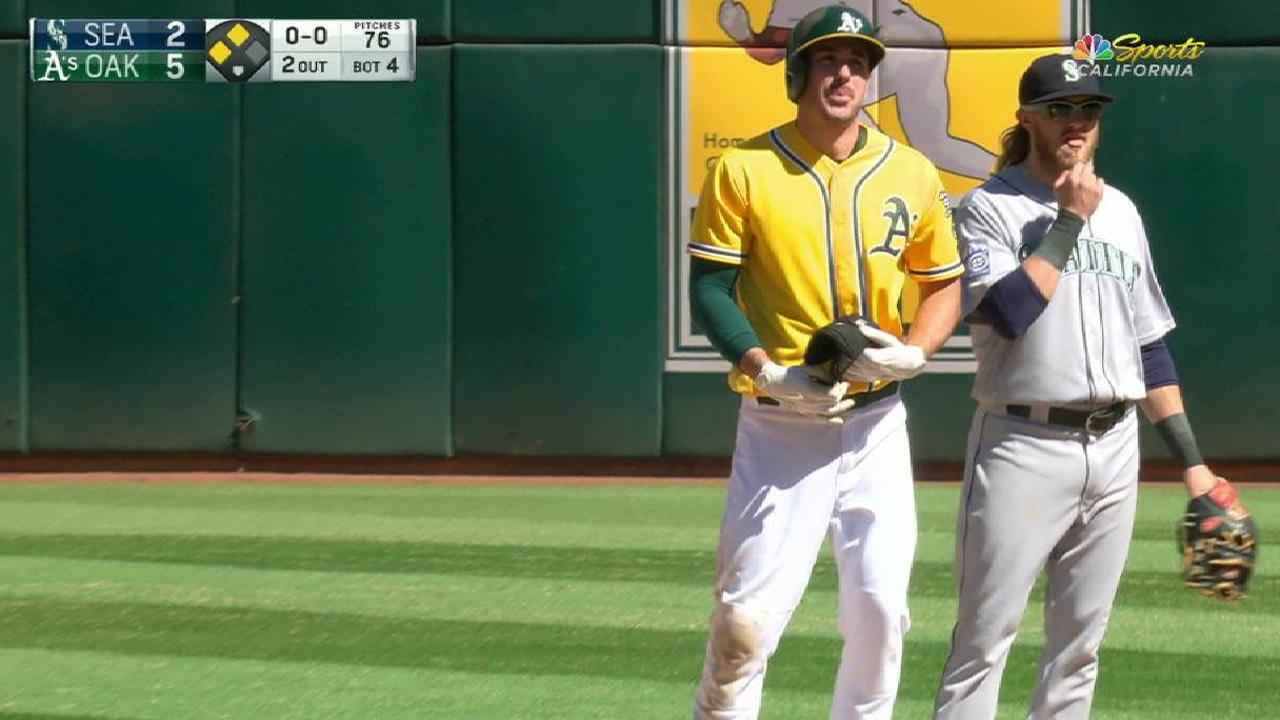 Joyce sets personal best with 3-double day
