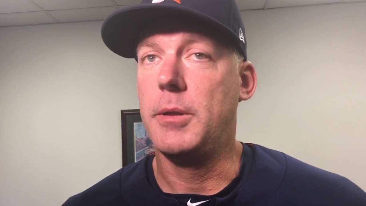 Hinch on Astros' 12-2 win
