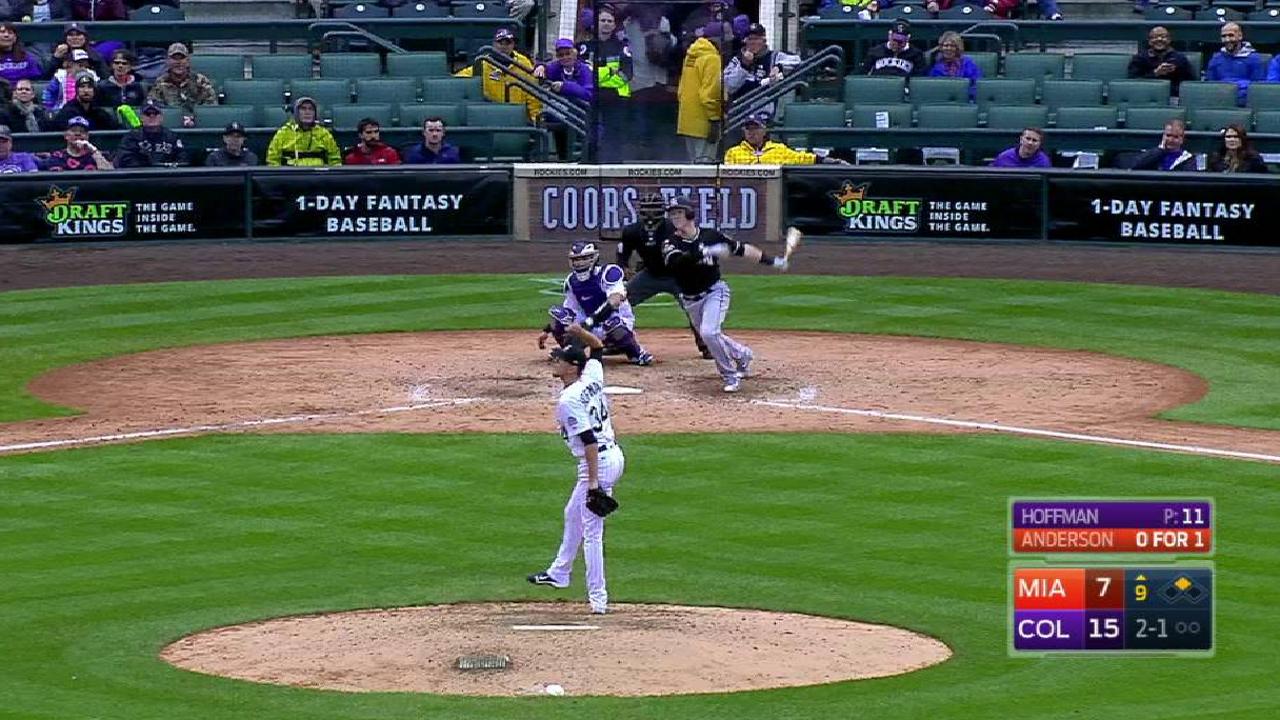 Anderson's RBI double