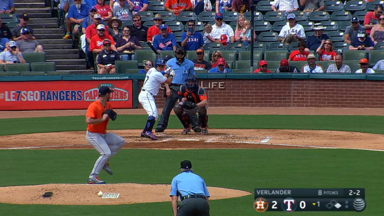 Verlander's 11 K's in 11 seconds