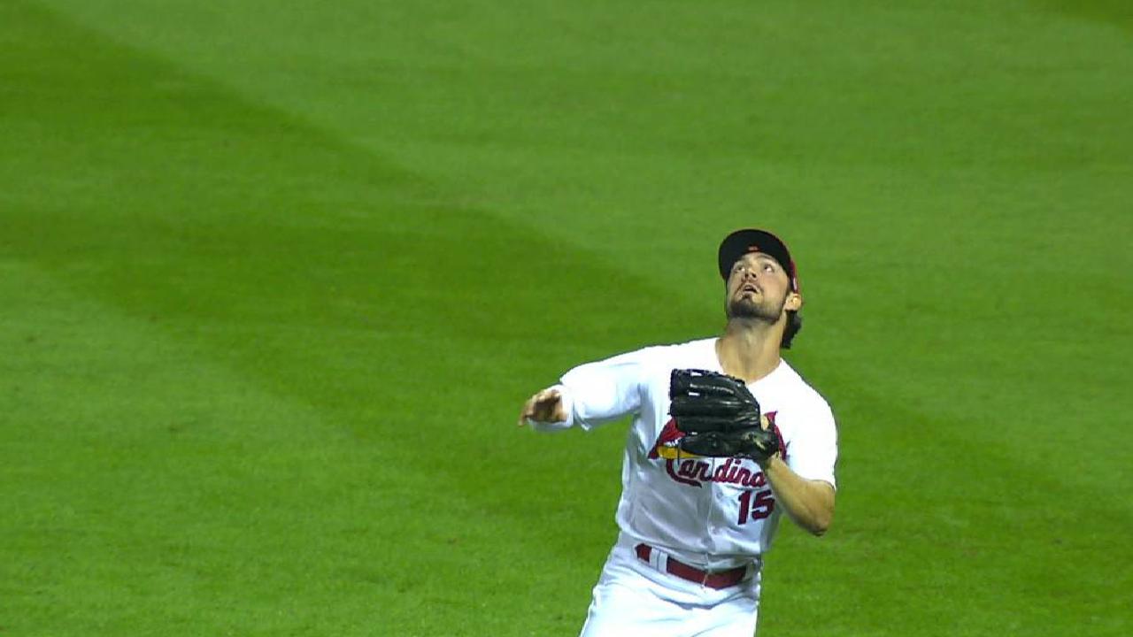 Grichuk's smooth sliding catch