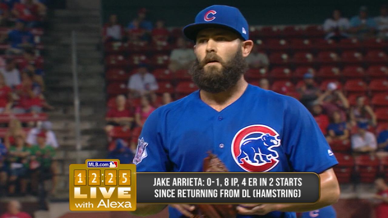 Arrieta tunes up for Game 4 with 'pen session