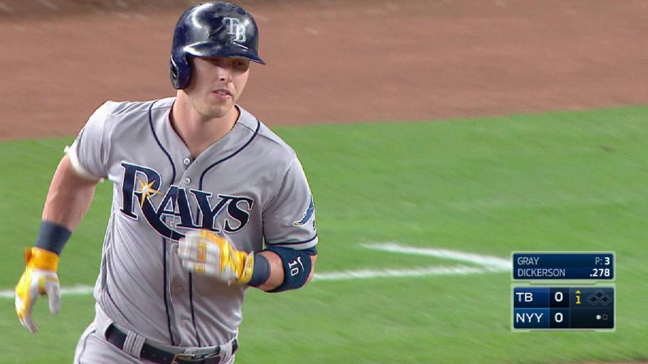 Dickerson's solo home run