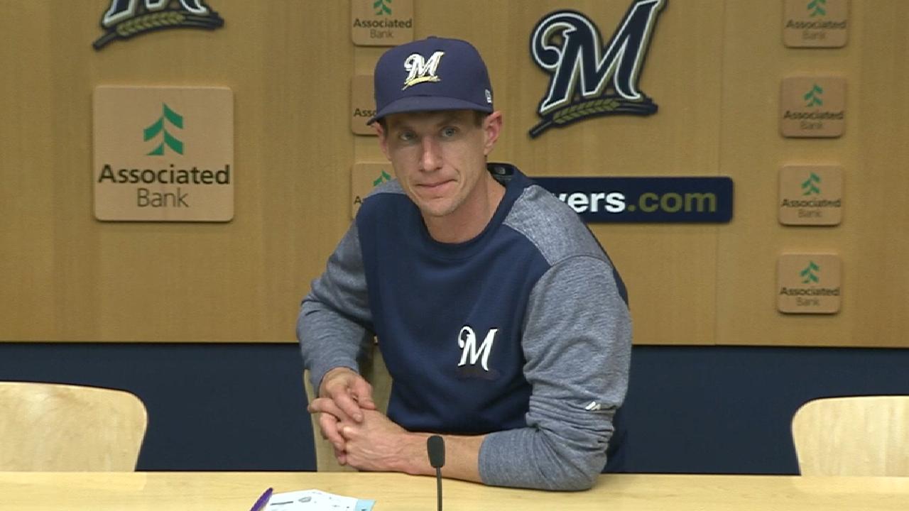 Counsell on postseason chances