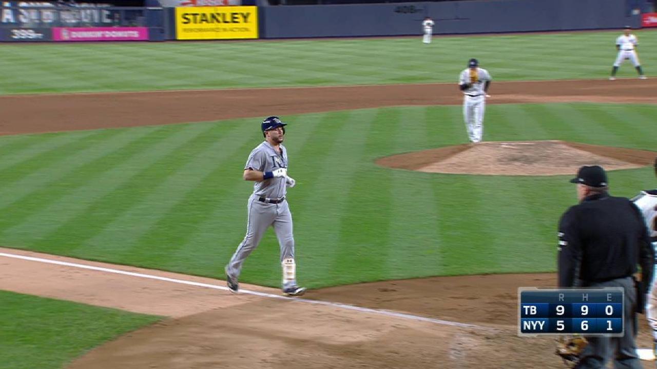 Plouffe's solo shot