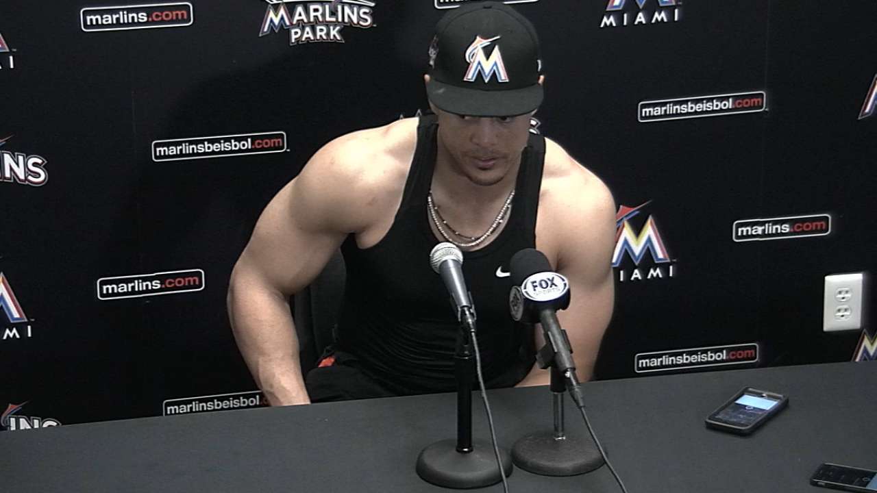 Stanton on reaching 59 home runs