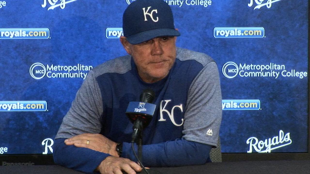 Yost on Duffy, bullpen