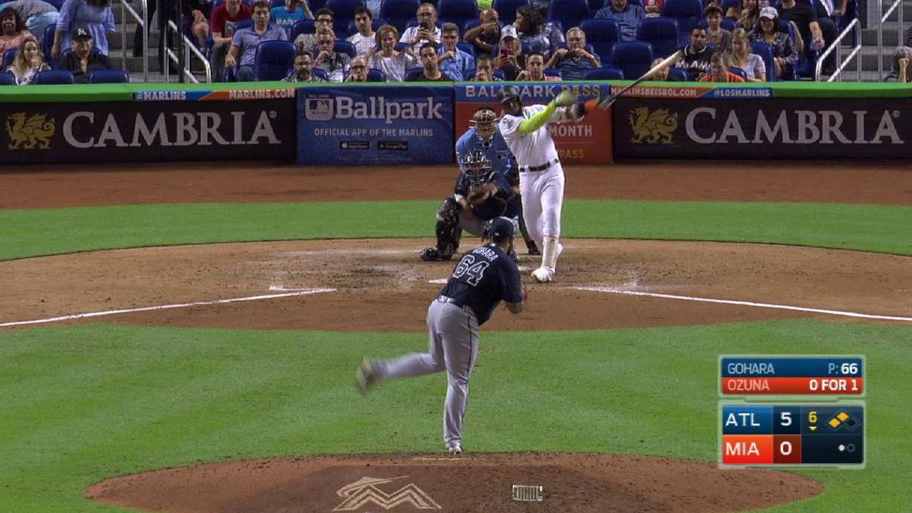 Stanton, Ozuna make for historic RBI duo