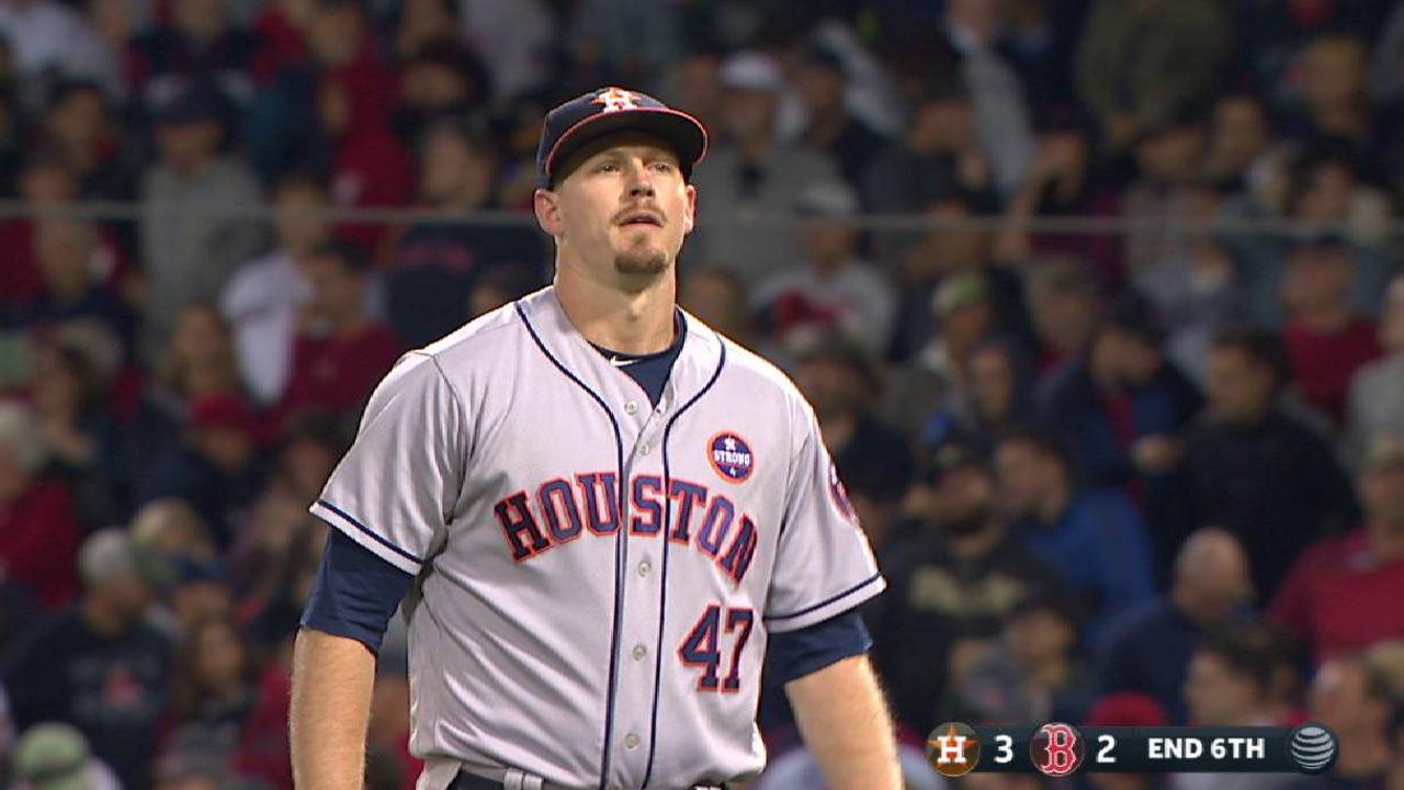 Astros' bullpen shows its potential vs. Sox