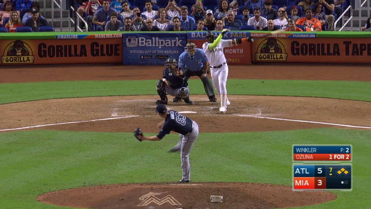 Ozuna's RBI single