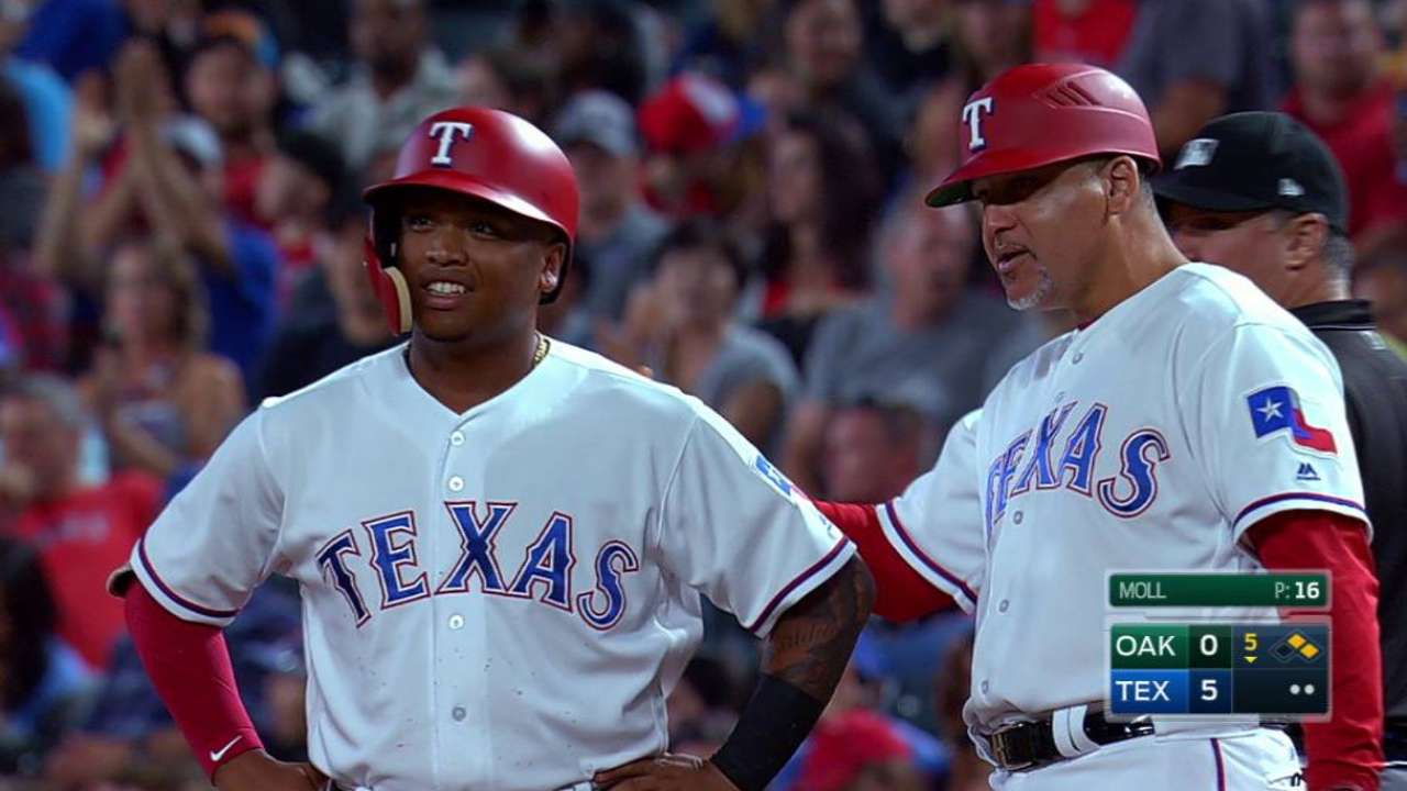 Calhoun starting to find his way with Rangers