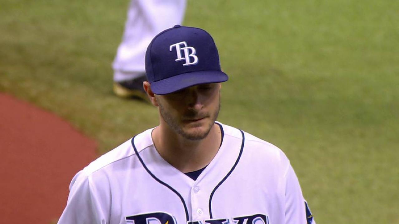 Odorizzi strikes out Beckham