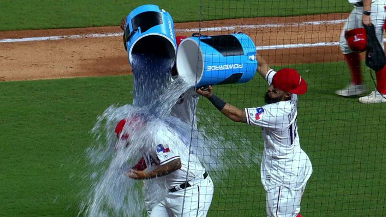 Calhoun on his three-hit game