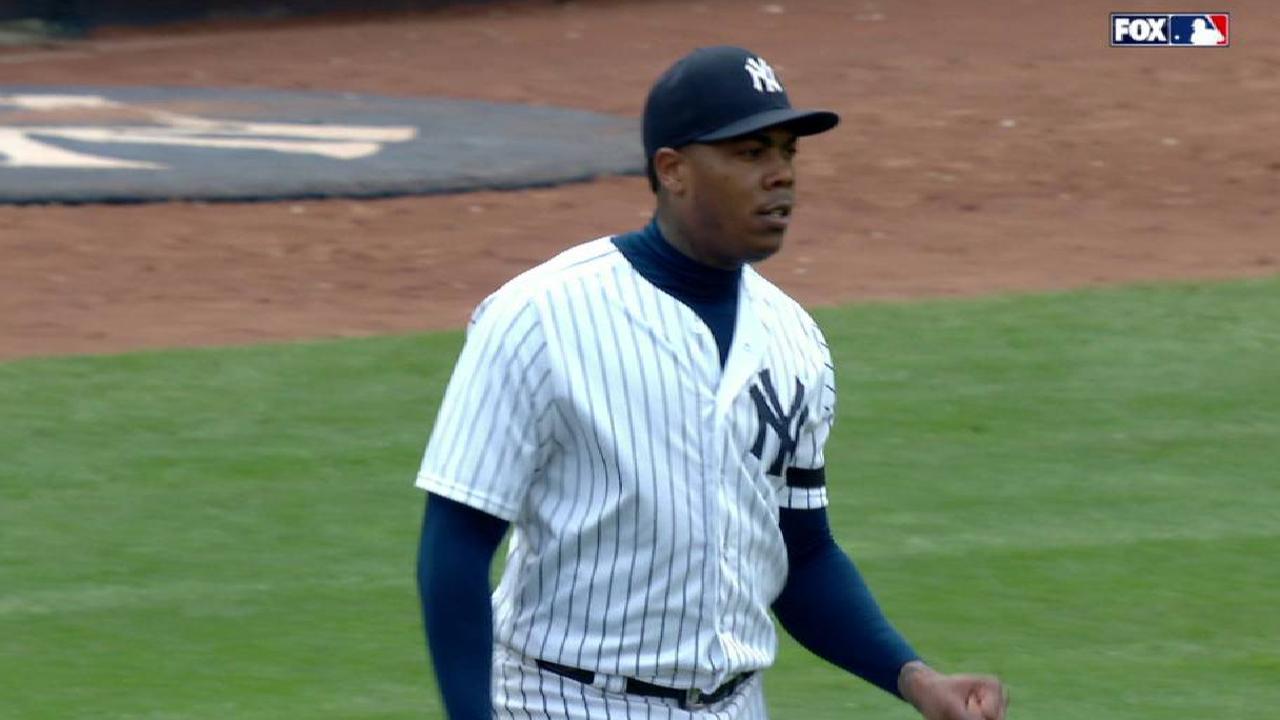 Chapman's 22nd save