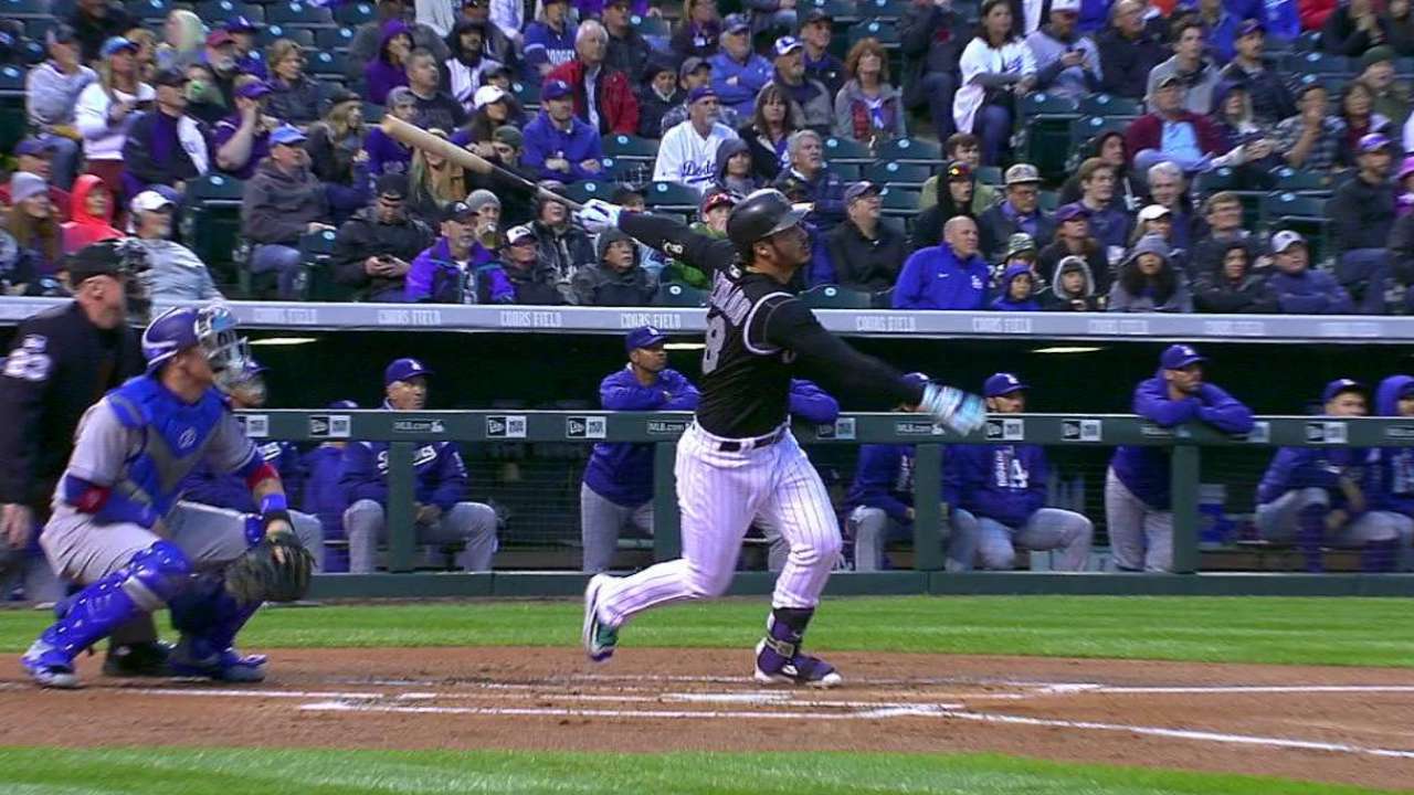Arenado homers to reach 130 RBIs