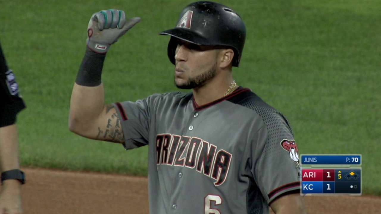 Peralta's RBI double