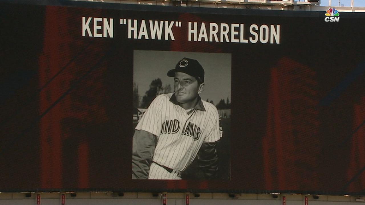 Hawk honored during final road game