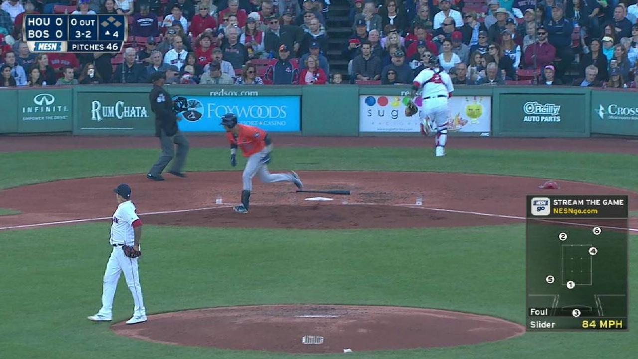Velazquez fans Gurriel