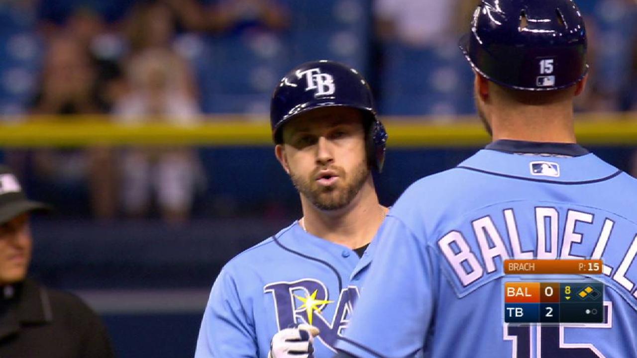 Longoria's RBI double