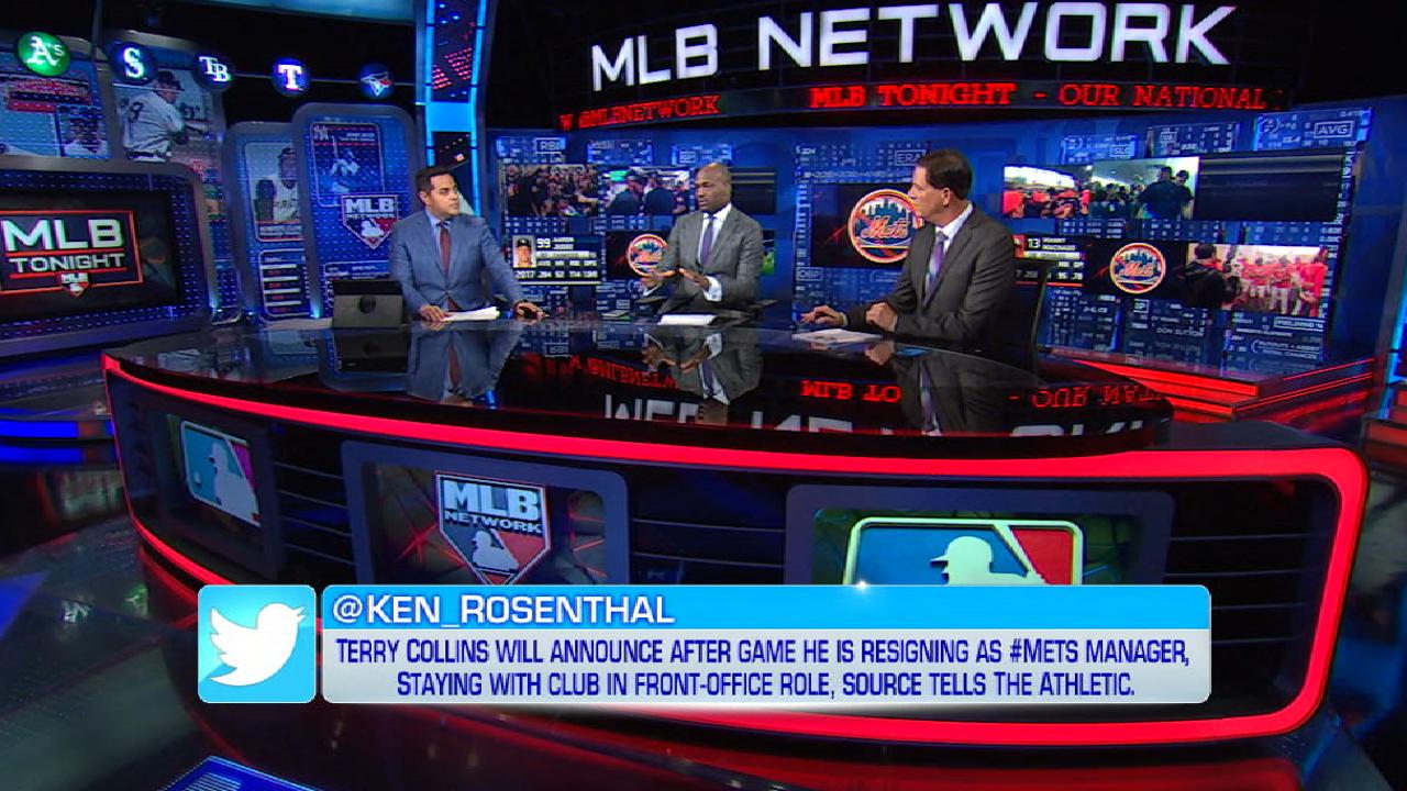 MLB Tonight: Collins resigns