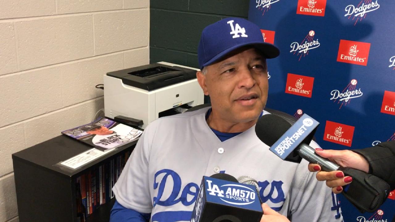 Roberts on preparing for NLDS
