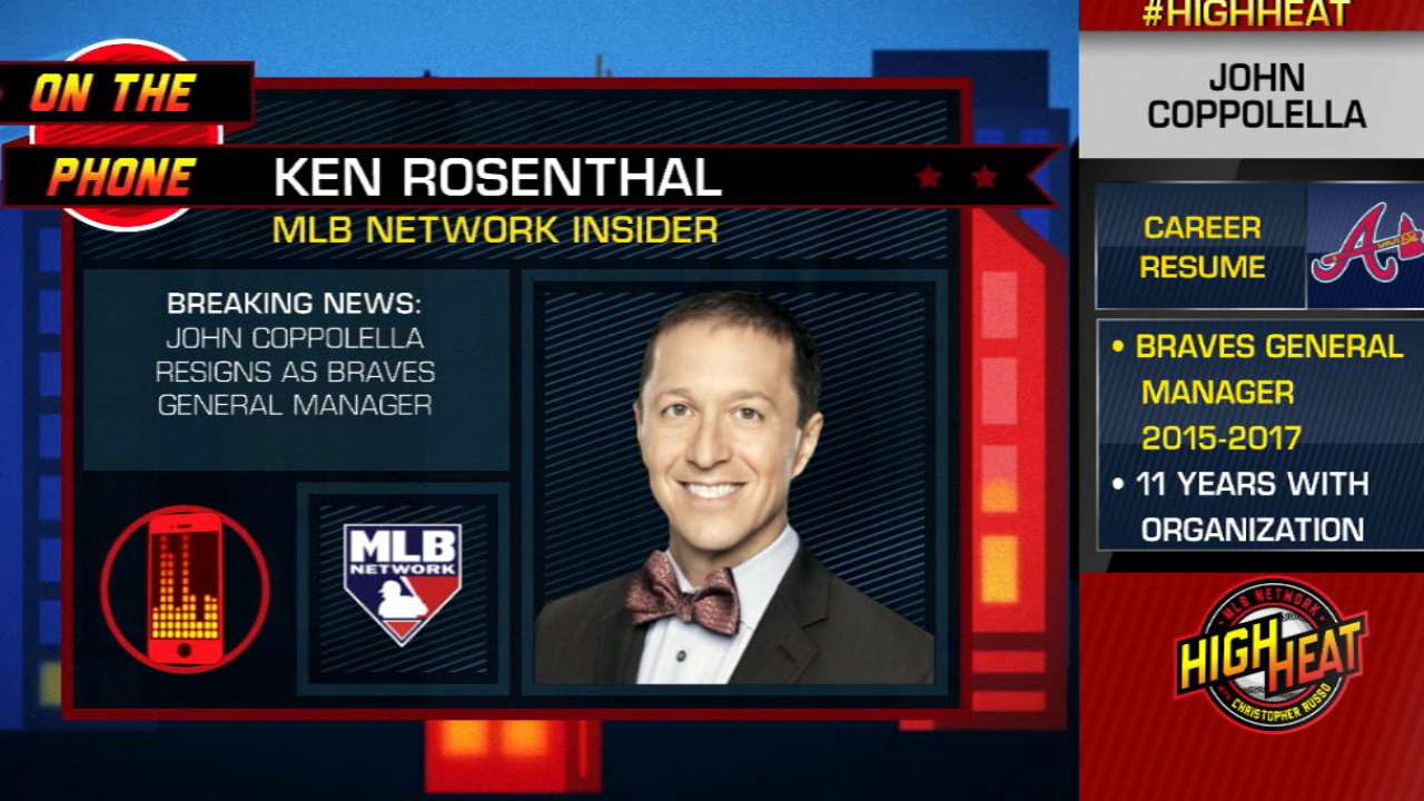 Hart: Braves 'won't miss a beat' in front office