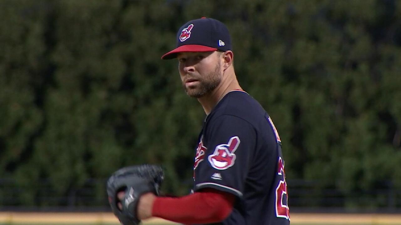 Kluber named AL Pitcher of the Month