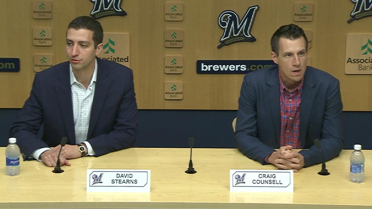 Stearns exploring moves to bolster Brewers