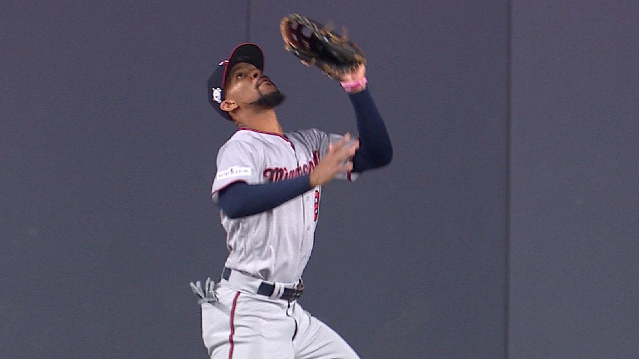 Buxton's fantastic catch