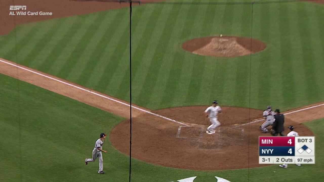 Bird's RBI single to right