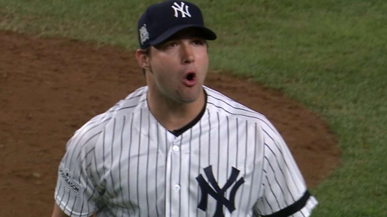 Yankees' bullpen plans for ALDS