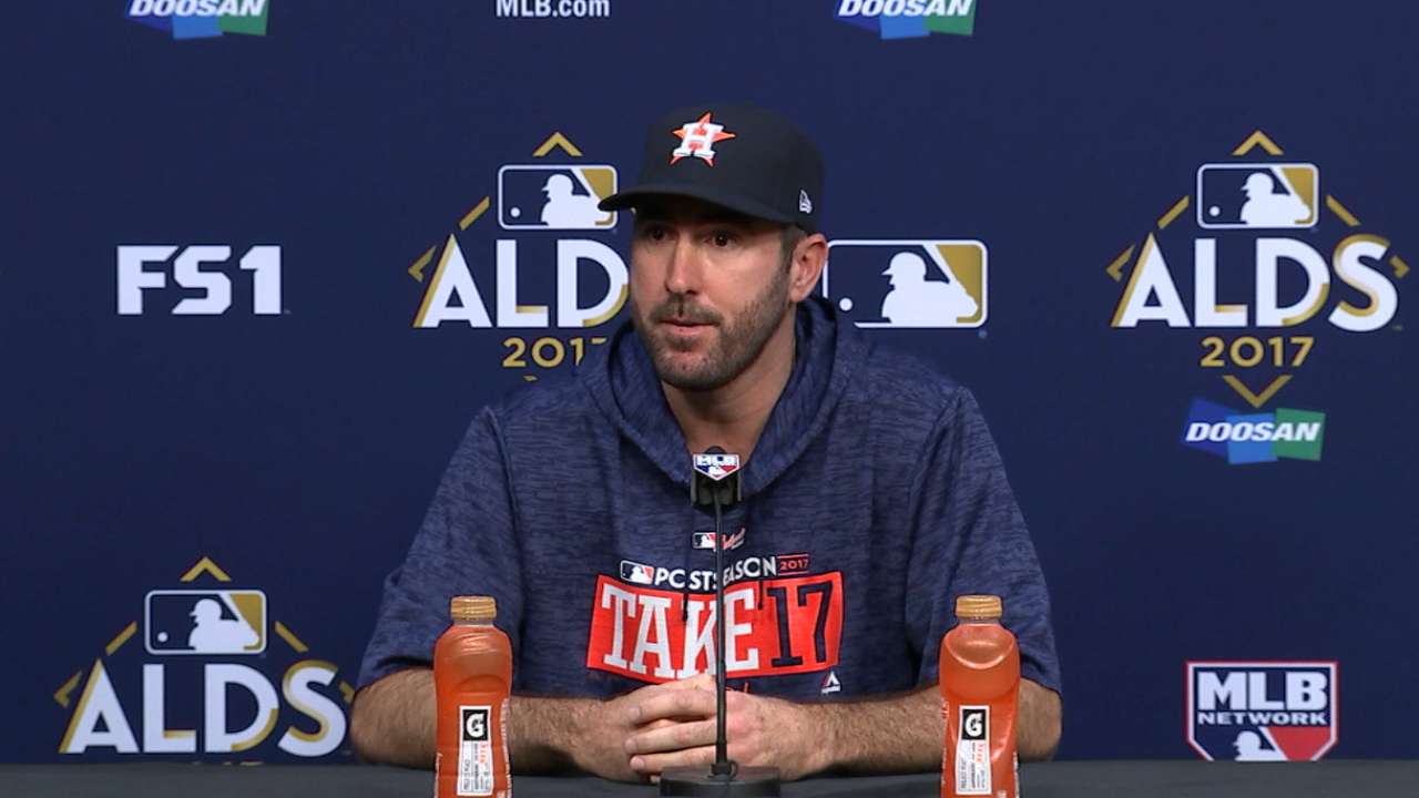 Verlander on facing the Red Sox