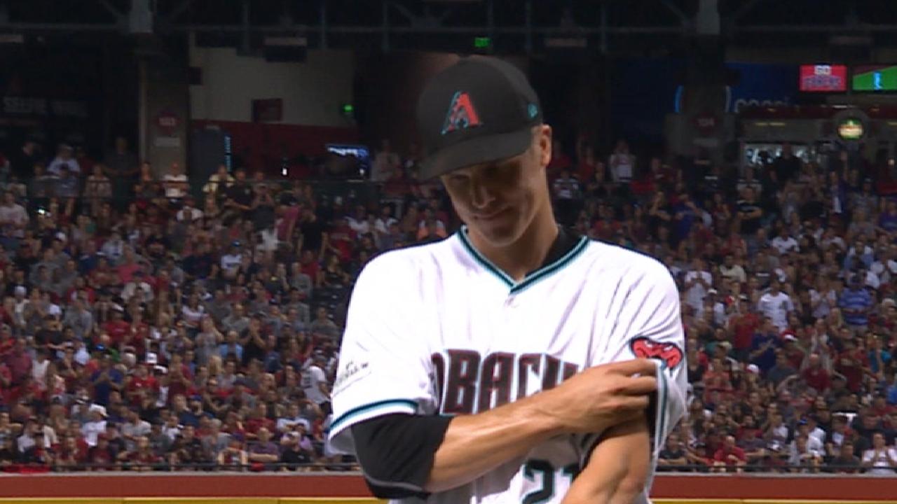 Greinke exits in the 4th