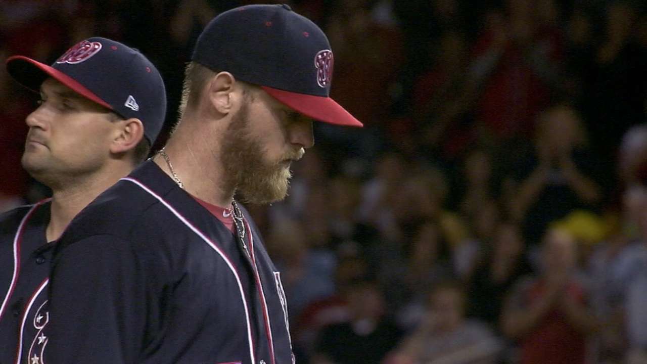 Baker on Strasburg's NLDS start