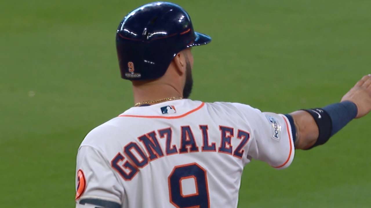 Gonzalez's two-run double