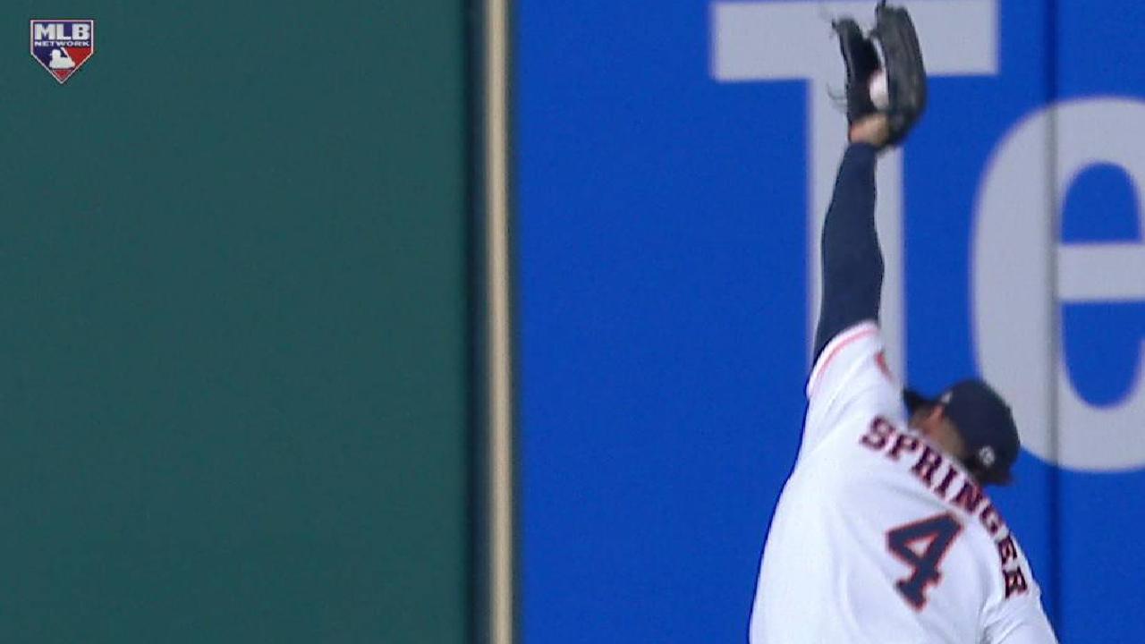 Springer's running grab