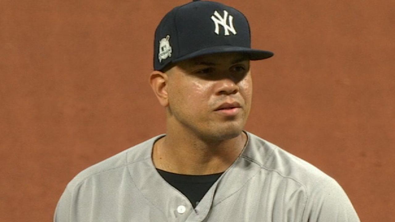 Betances K's side in the 8th
