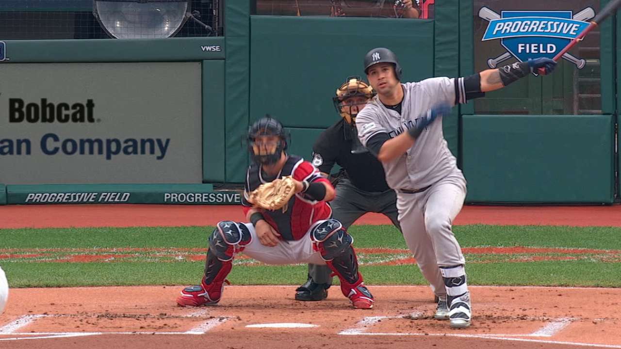 Sanchez's two-run home run