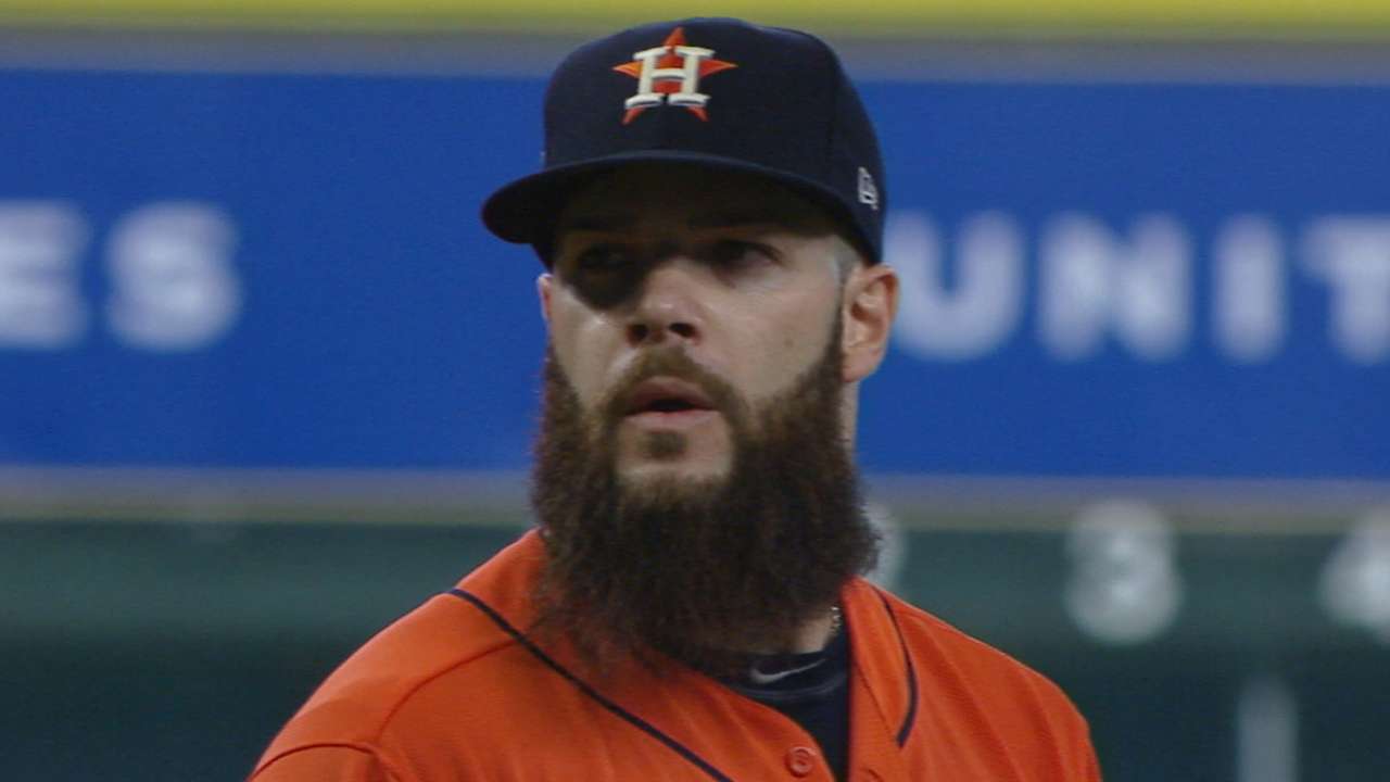 Dallas Keuchel quiere prolongar su éxito ante Yankees
