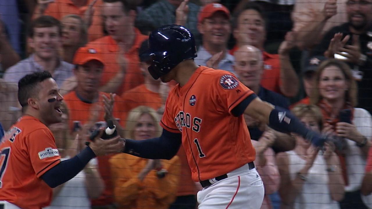 Correa, Springer break out in Game 2 win