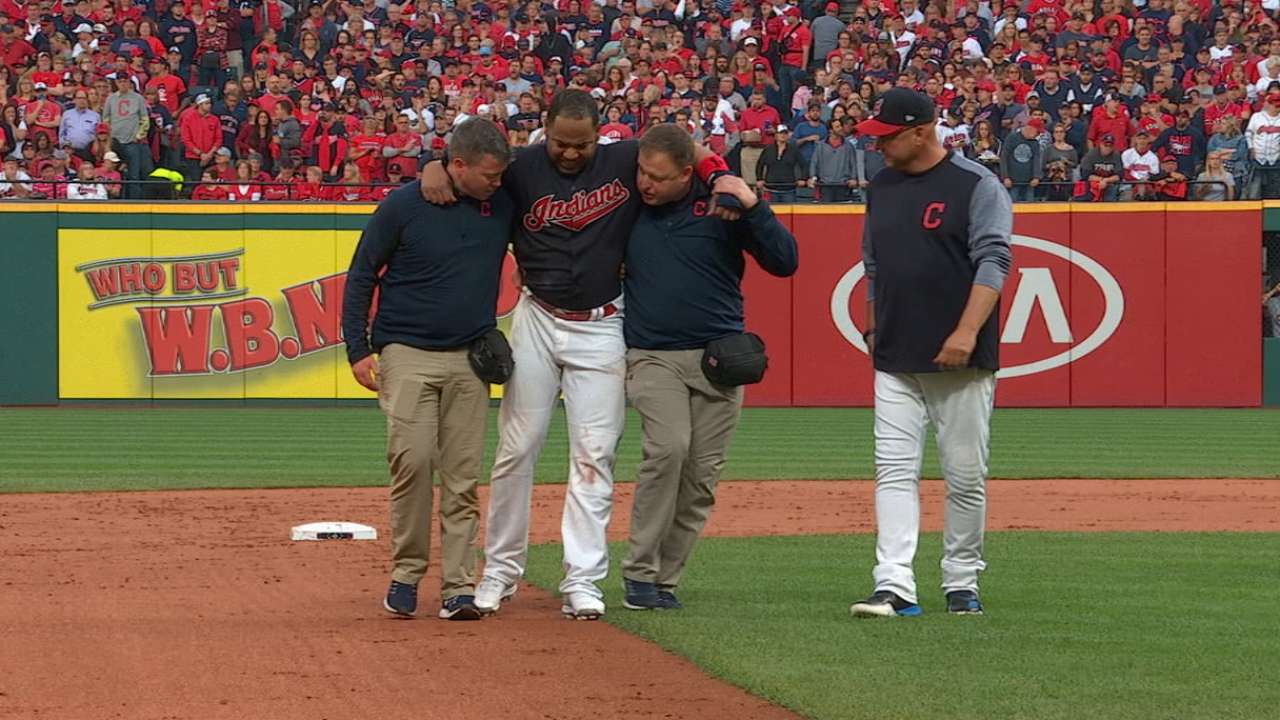 Edwin Encarnación otra vez fuera por lesión en el tobillo